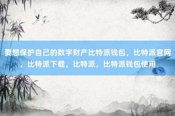 要想保护自己的数字财产比特派钱包，比特派官网，比特派下载，比特派，比特派钱包使用