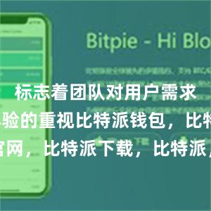 标志着团队对用户需求和使用体验的重视比特派钱包，比特派官网，比特派下载，比特派，比特派钱包使用