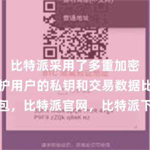 比特派采用了多重加密技术来保护用户的私钥和交易数据比特派钱包，比特派官网，比特派下载，比特派，比特派钱包使用